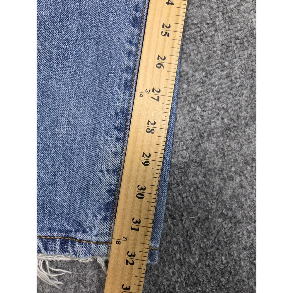 Vintage Levi's 501 Original Fit Jeans Mens 38x32 Blue Light Wash Straight Leg